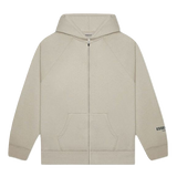 FOG Essentials 3D Silicon Applique Full Zip Jacket - Tan