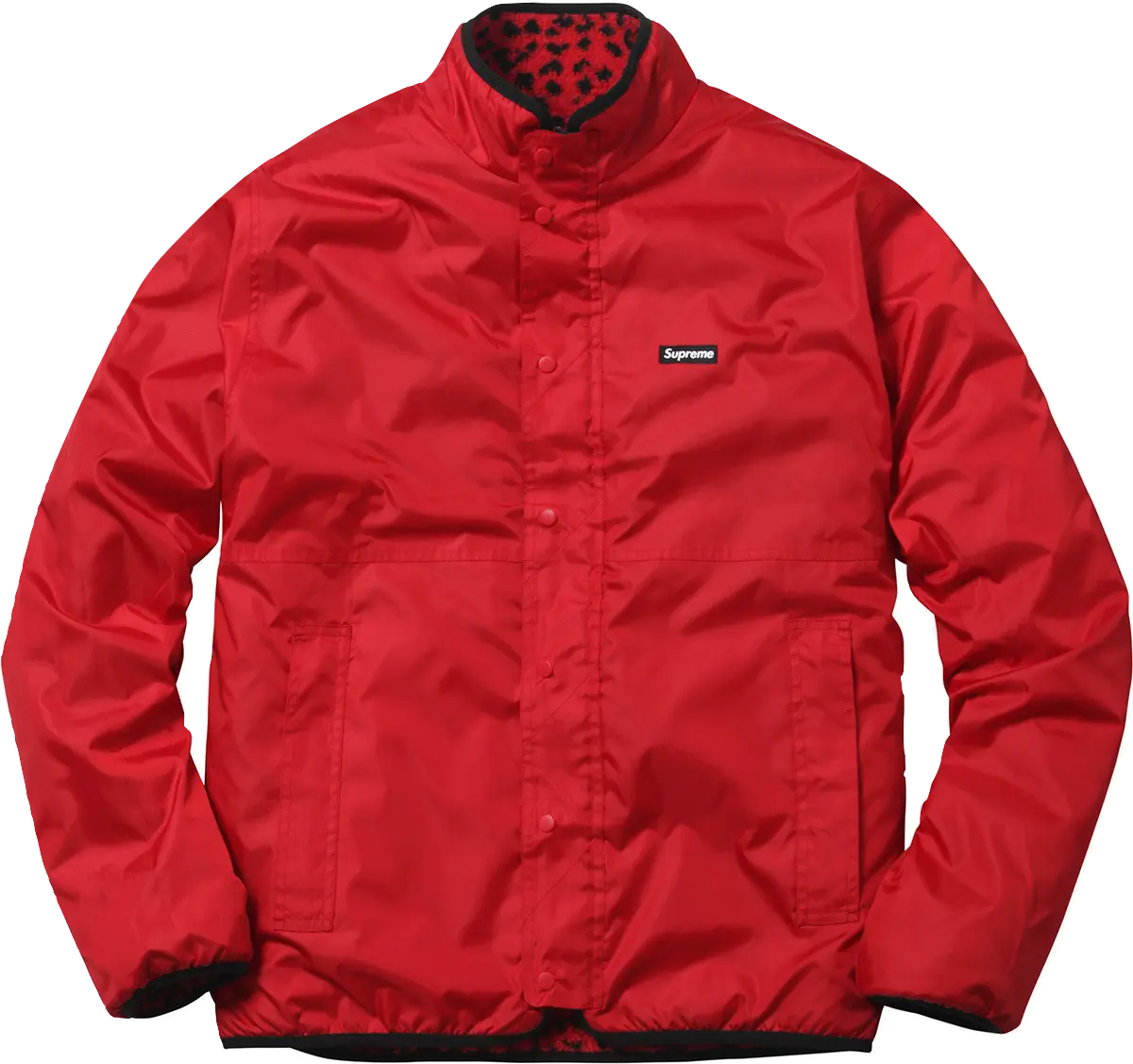 Supreme Leopard Fleece Reversible Jacket Supreme