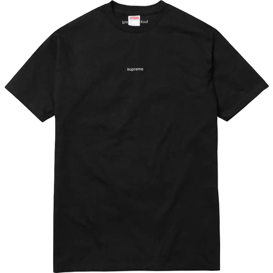 Supreme Fuck The World Tee - Black Supreme