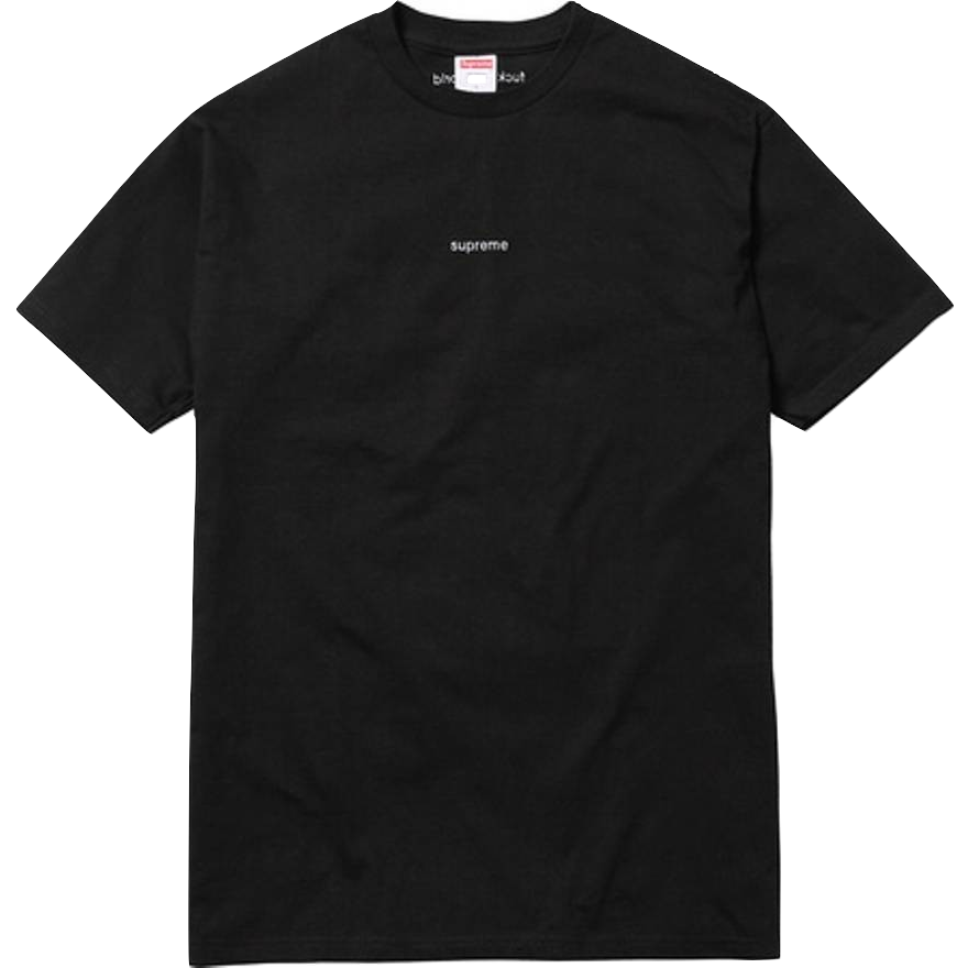 Supreme Fuck The World Tee - Black - Used Supreme