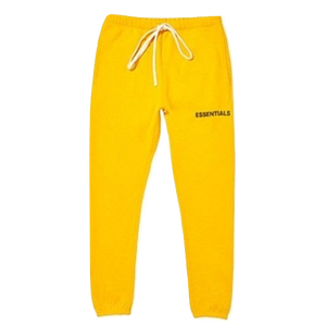 FEAR OF GOD Essentials Graphic Sweatpants - Yellow