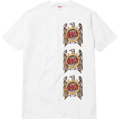 Supreme Slayer Eagle Tee - White Supreme