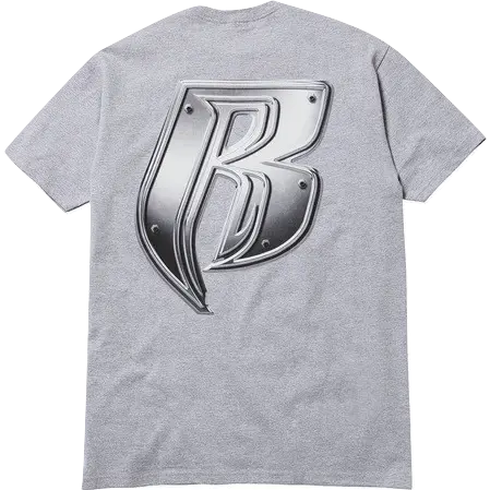 Supreme Ruff Ryders Tee - Gray Supreme