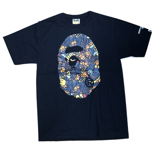 A Bathing Ape Kyoto Exclusive Big Ape Tee - Black