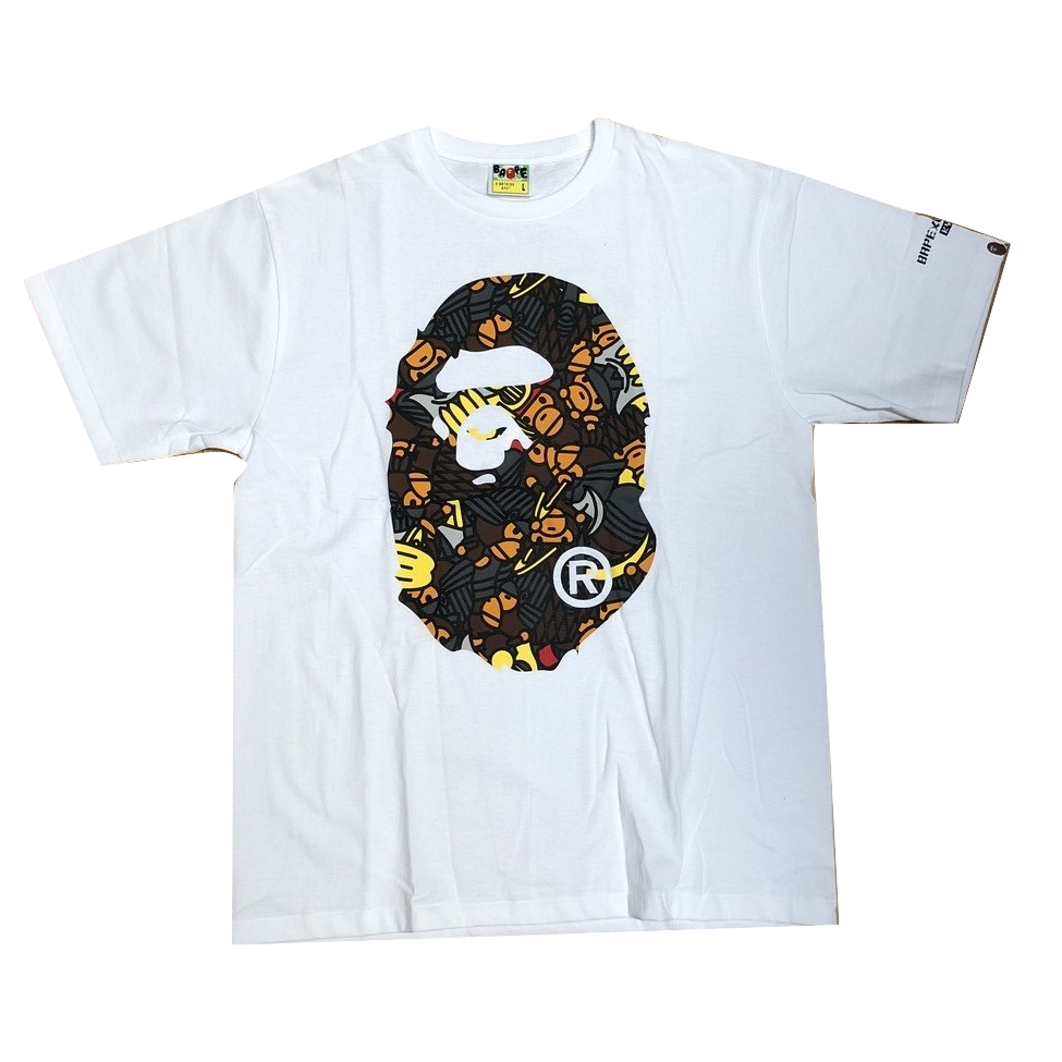 A Bathing Ape Kyoto Exclusive Big Ape Tee - White - Used