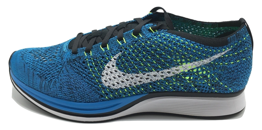 Nike Flyknit Racer- Blue Cactus