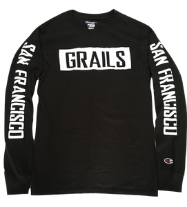 grails SF X Champion Long Sleeve - Black