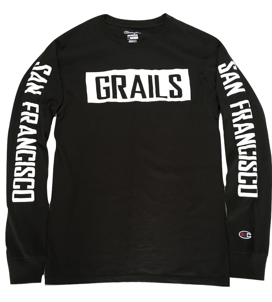 grails SF X Champion Long Sleeve - Black