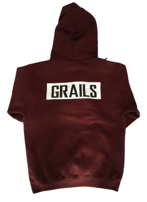 grails SF X Champion Hoodie - Burgundy grails sf