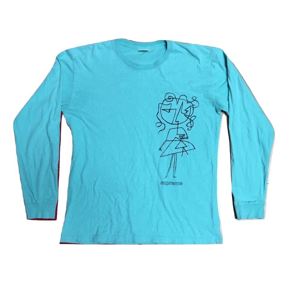 Supreme Long Sleeve - Light Blue