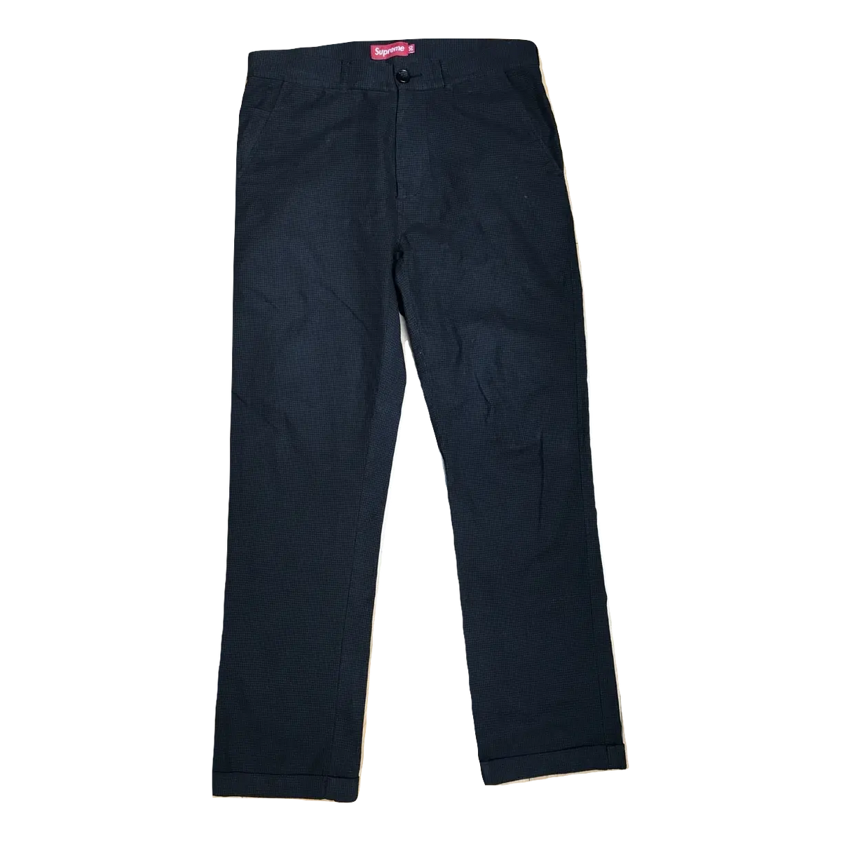 Supreme Chino Pants - Black/Grey Supreme