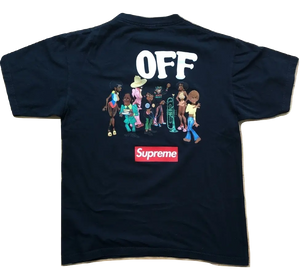 Supreme Miles Davis On The Corner Tee - Black Supreme