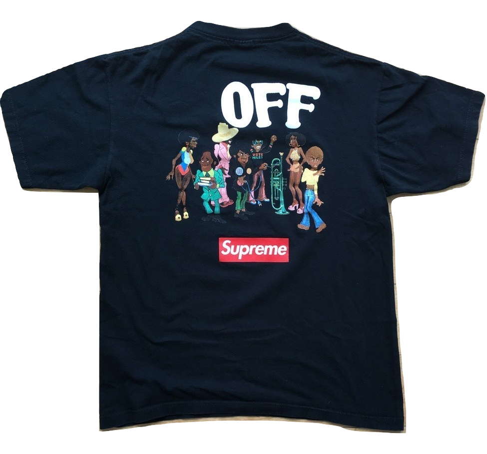 Supreme Miles Davis On The Corner Tee - Black
