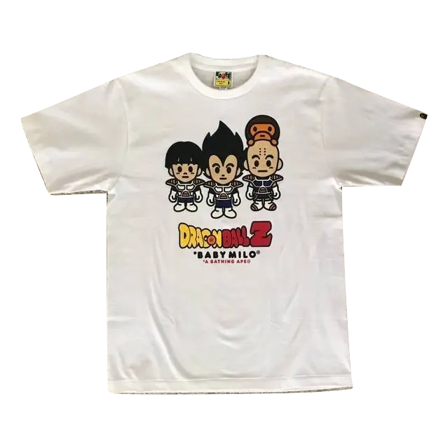 Bape x Dragon Ball Z Tee #3 - Vegeta and Friends Bape