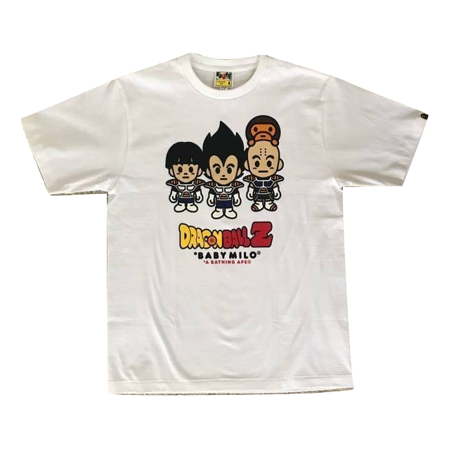 Bape x Dragon Ball Z Tee #3 - Vegeta and Friends
