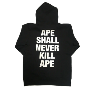 Bape Happy New Year Hoodie - Black Bape
