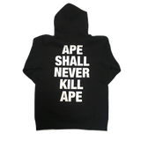 Bape Happy New Year Hoodie - Black