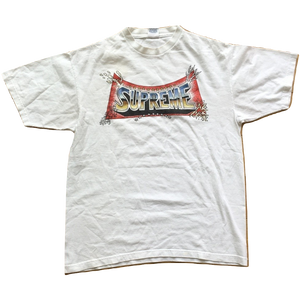 Supreme x Pedro Bell Blockbuster Tee - White - Used