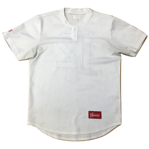 Supreme Baseball Henley Top - White
