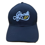 Grails SF Dri-Fit Velcro Cap - Black