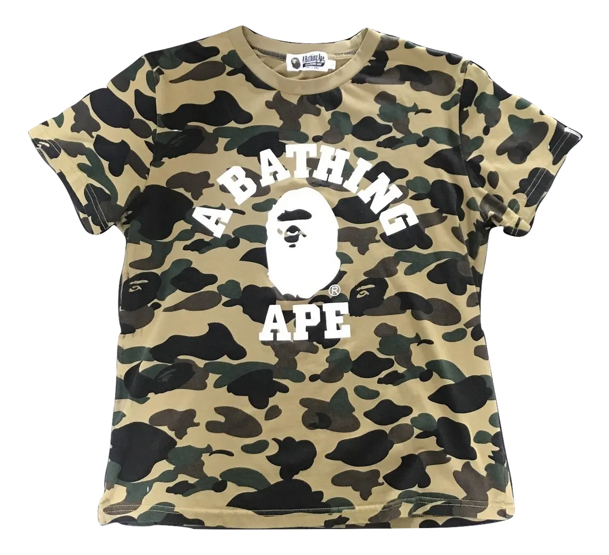 A Bathing Ape First Camo T-Shirt - Used Bape