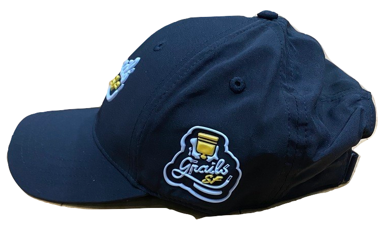 Grails SF Dri-Fit Velcro Cap - Black