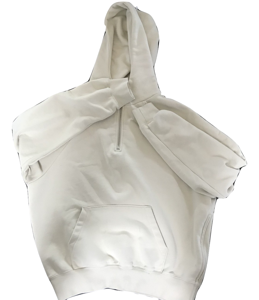 Fear of God x Pacsun Hoodie Collection 2 Half Zip Cream