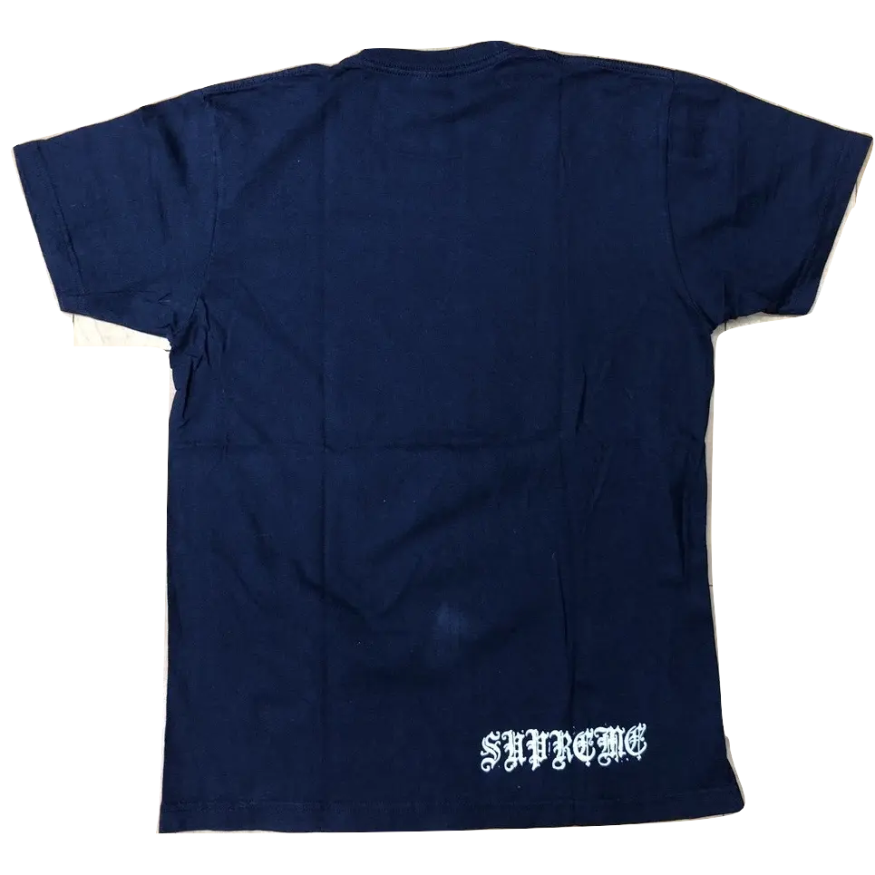 Supreme Anti Establishment Tee - Navy Supreme