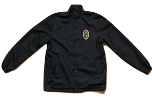 Supreme Tide Logo Coach Jacket - Black - Used Supreme