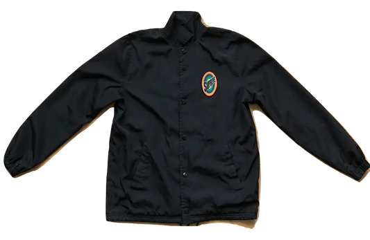 Supreme Tide Logo Coach Jacket - Black Supreme