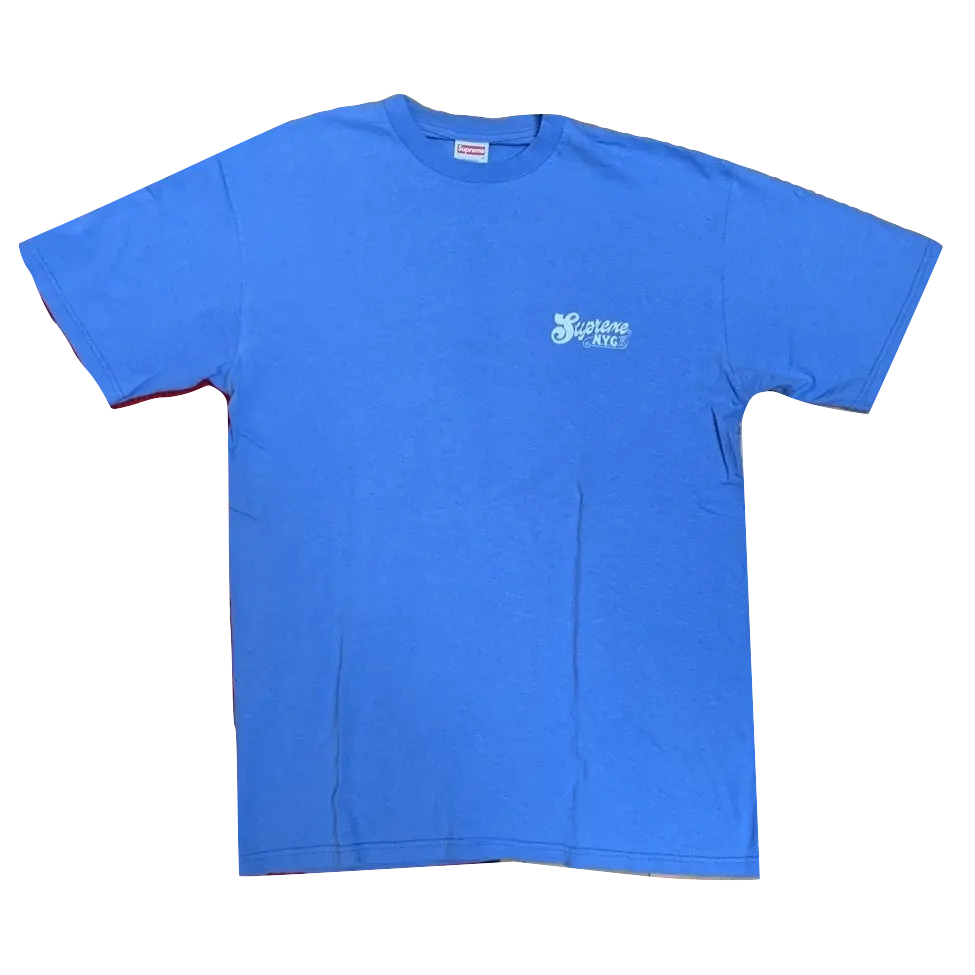 Supreme Board Shop Tee - Blue Supreme