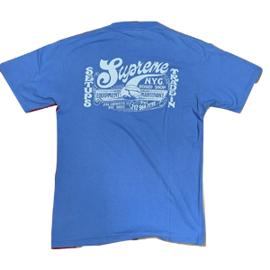 Supreme Board Shop Tee - Blue Supreme