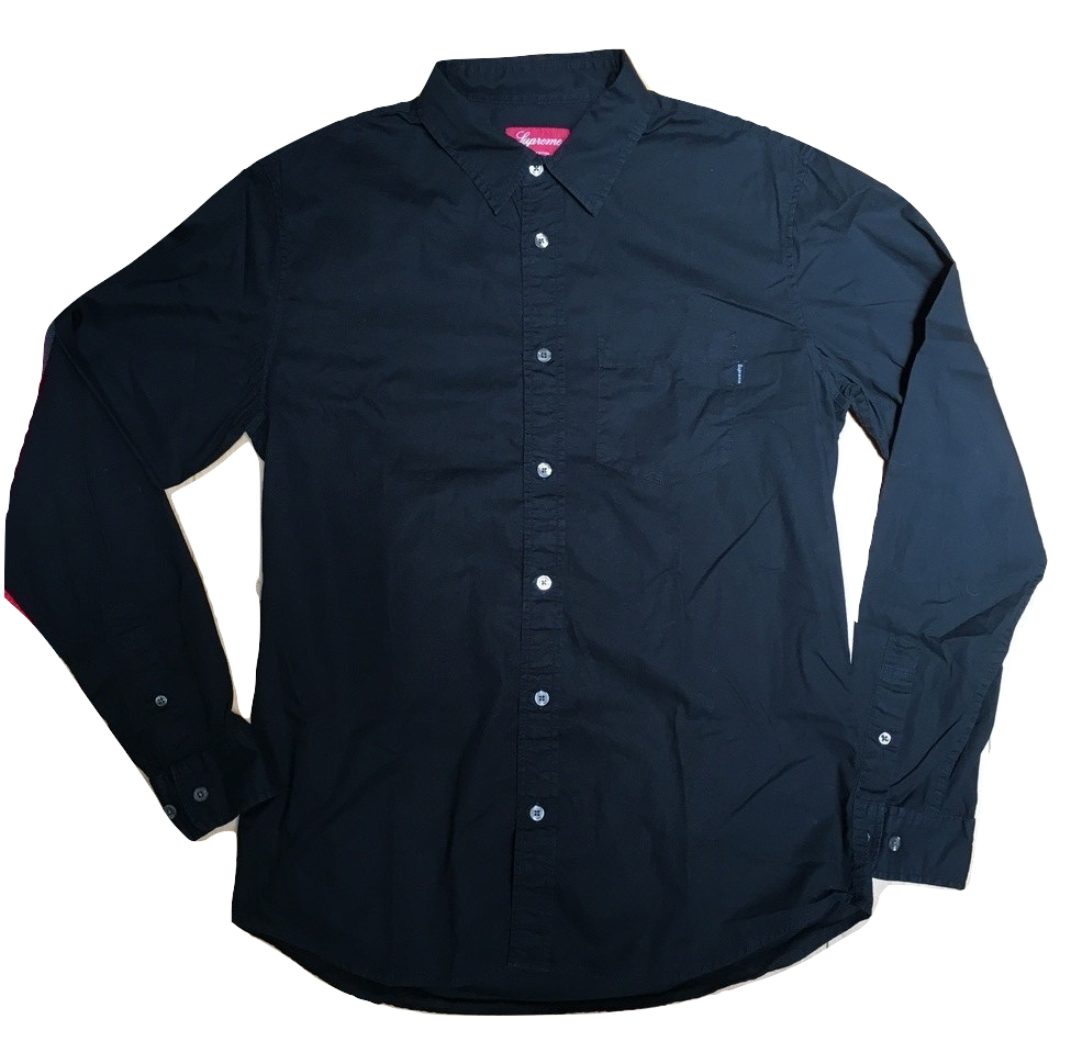 Supreme Divide And Conquer Button Up Shirt - Black - Used