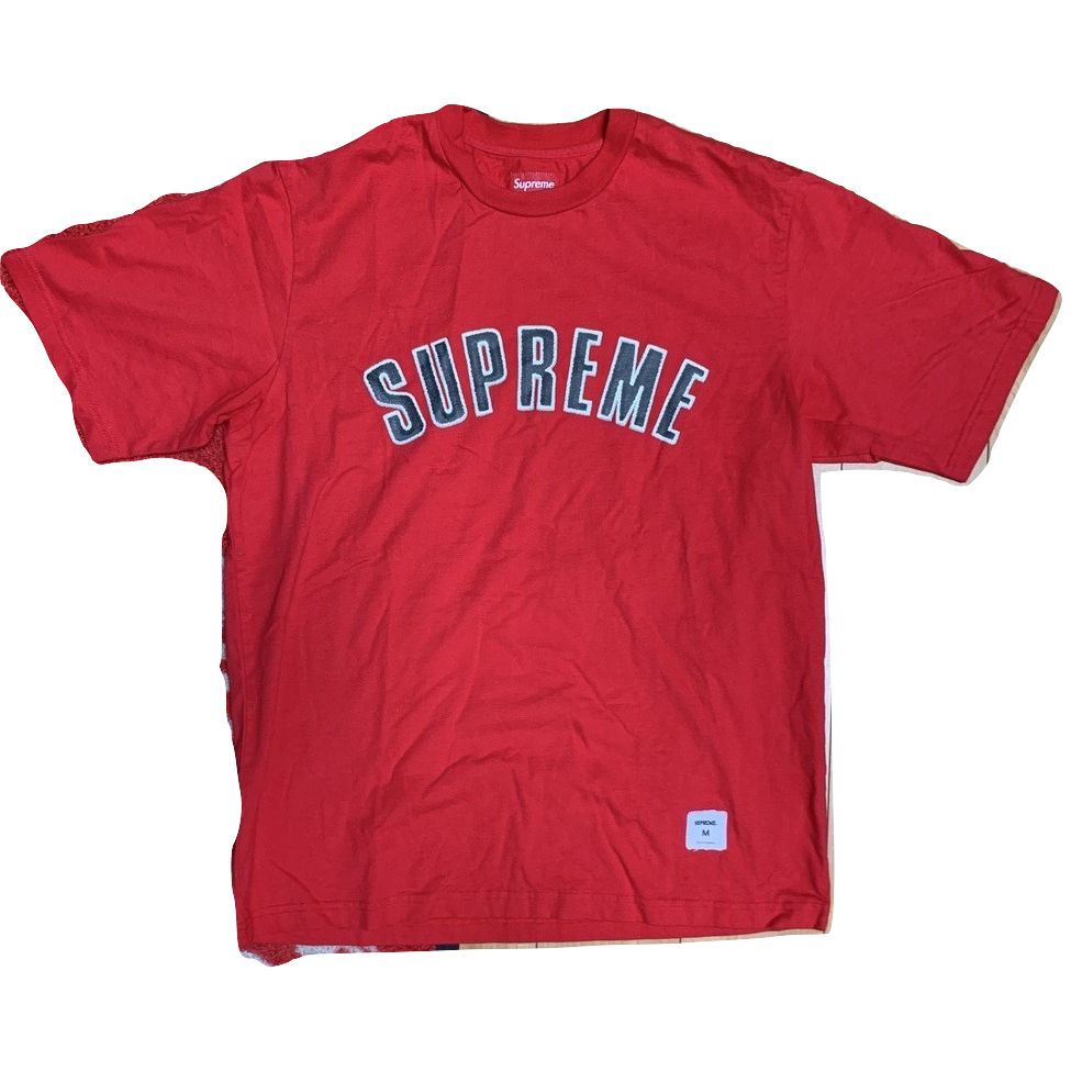 Supreme Printed Arc Top S/S - Red - Used