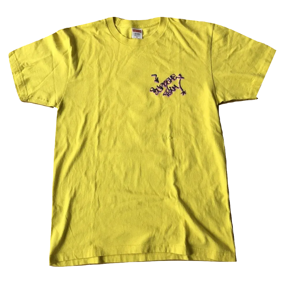 Supreme Blunt Man Tee FW16 - Yellow Supreme