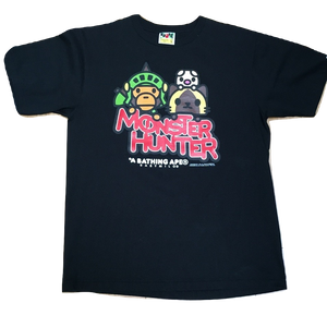 Bape Baby Milo Monster Hunter Tee - Black