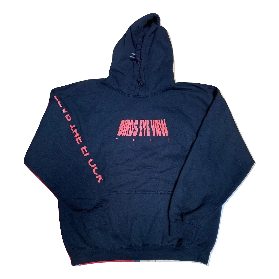 Travis Scott Birds Eye View Tour Hoodie - Black Travis Scott