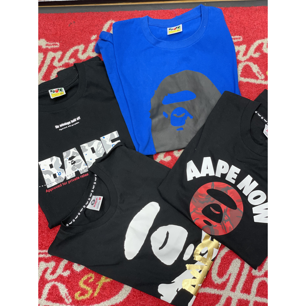 BAPE + AAPE Bundle Pack - USED Bape