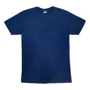Supreme x Anti Hero Logo Pocket Tee SS14 - Navy - Used Supreme