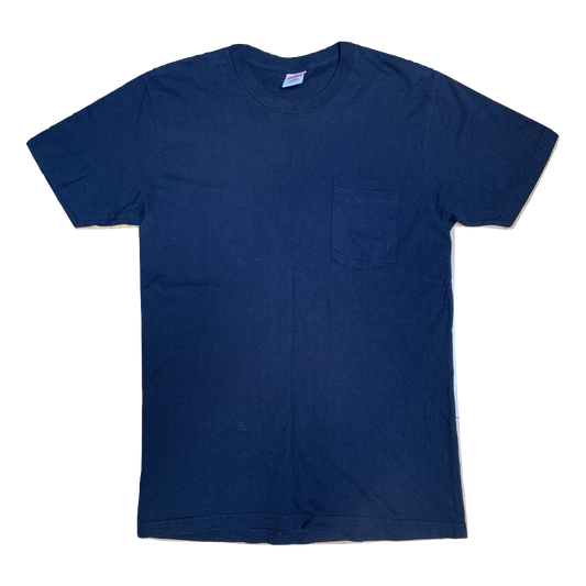 Supreme x Anti Hero Logo Pocket Tee SS14 - Navy - Used