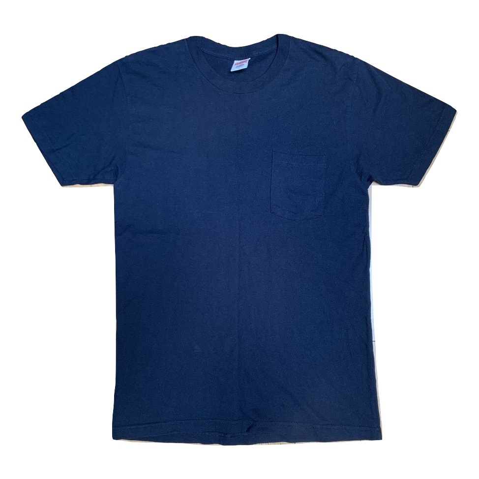 Supreme x Anti Hero Logo Pocket Tee SS14 - Navy - Used