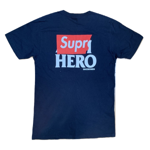 Supreme x Anti Hero Logo Pocket Tee SS14 - Navy