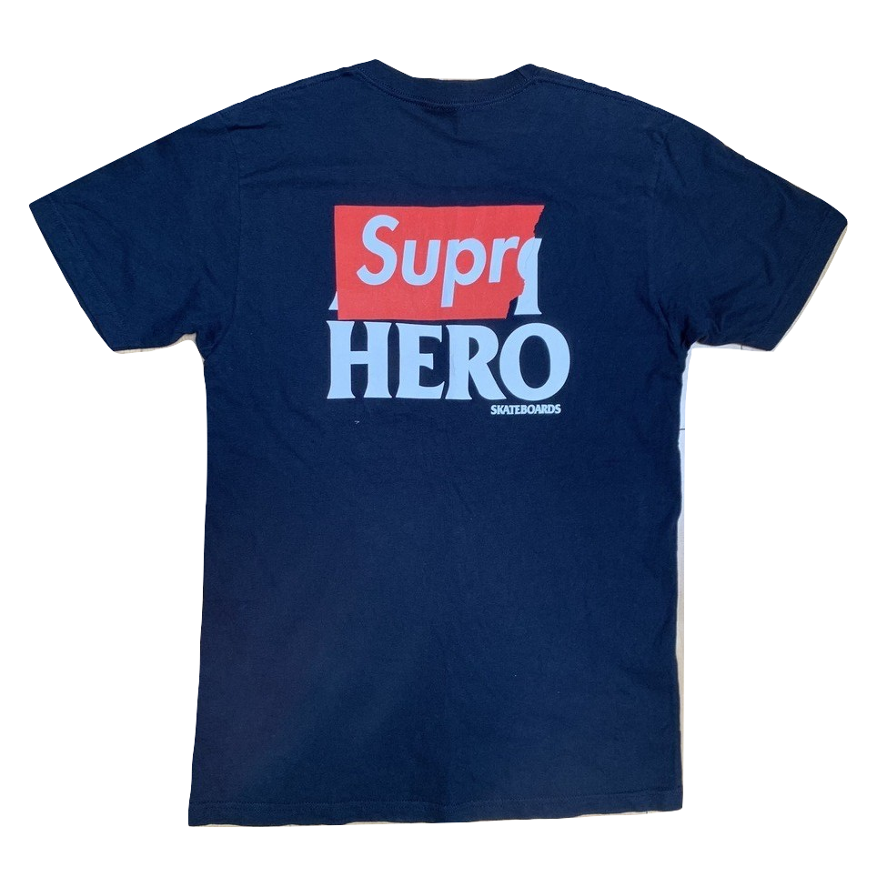 Supreme×ANTI HERO 2014SS Logo Pocket Tee
