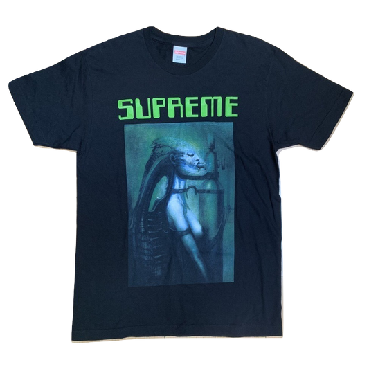 Supreme x H.R Giger Biomechanoid Tee FW14 - Black - Used