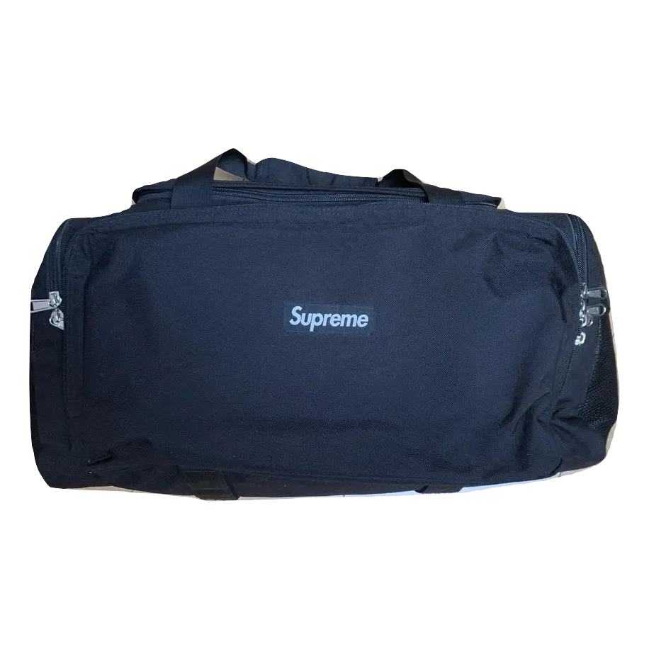 Supreme Duffle Bag - Black Supreme