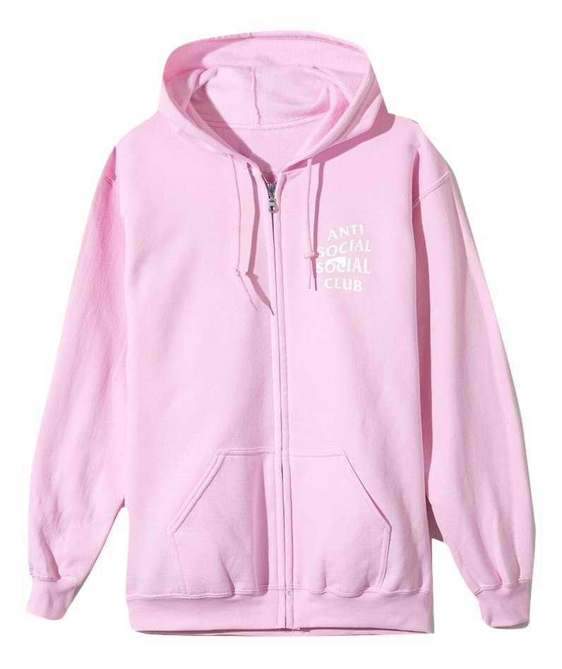Anti Social Social Club - Know you better Zip Up Hoodie