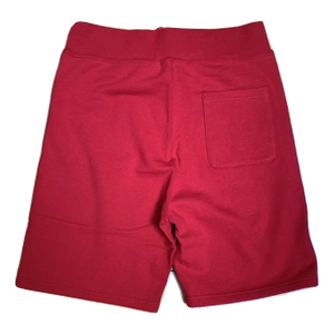 A Bathing Ape Shark Split Sweat Shorts - Red/Yellow Camo Bape