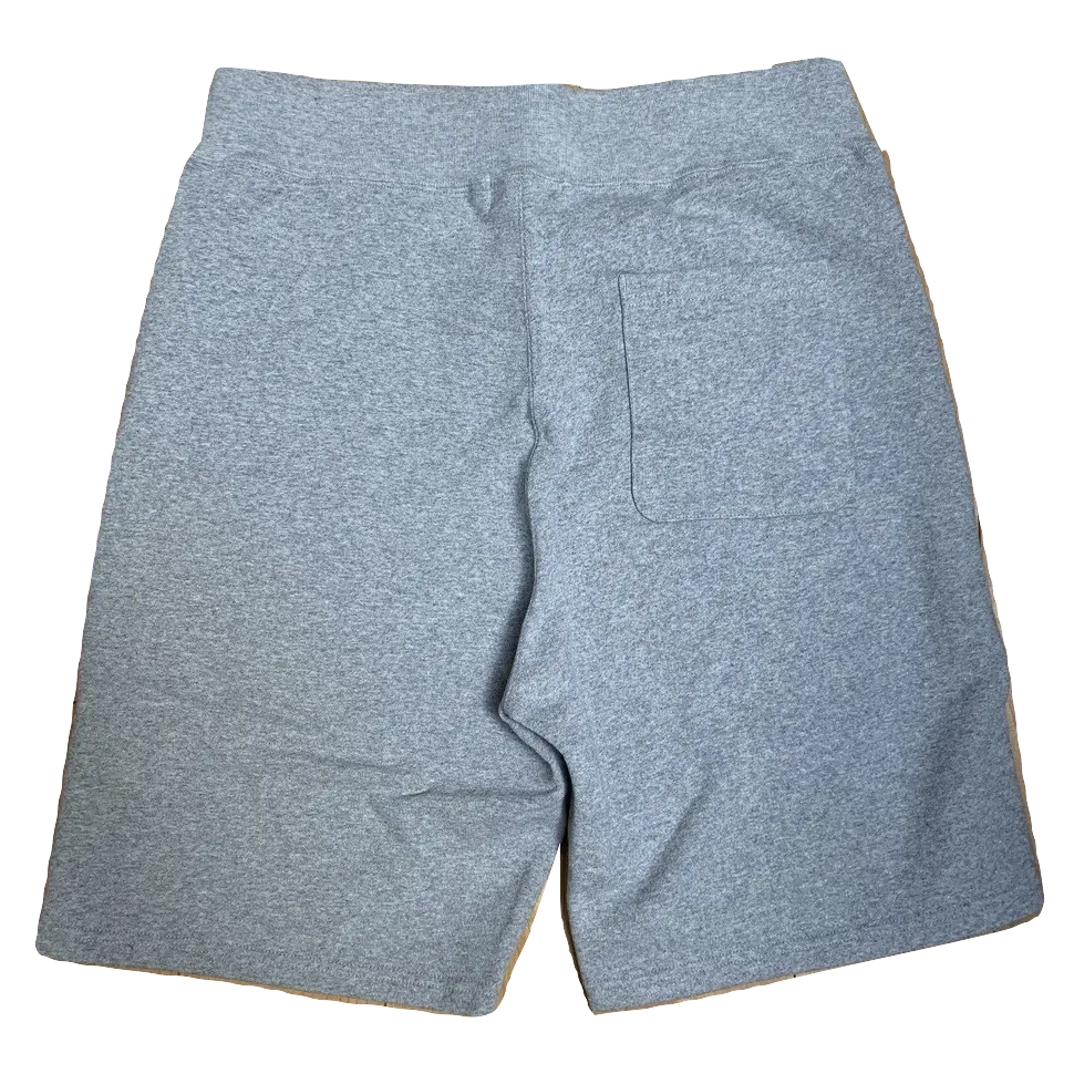 A Bathing Ape Shark Split Sweat Shorts - Grey/Green Camo Bape