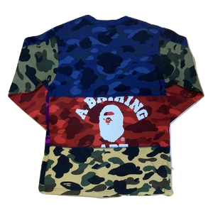 Bape Mix Camo Long Sleeve - Multi Bape