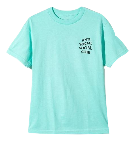 Anti Social Social Club Logo Tee 2 - Turquoise